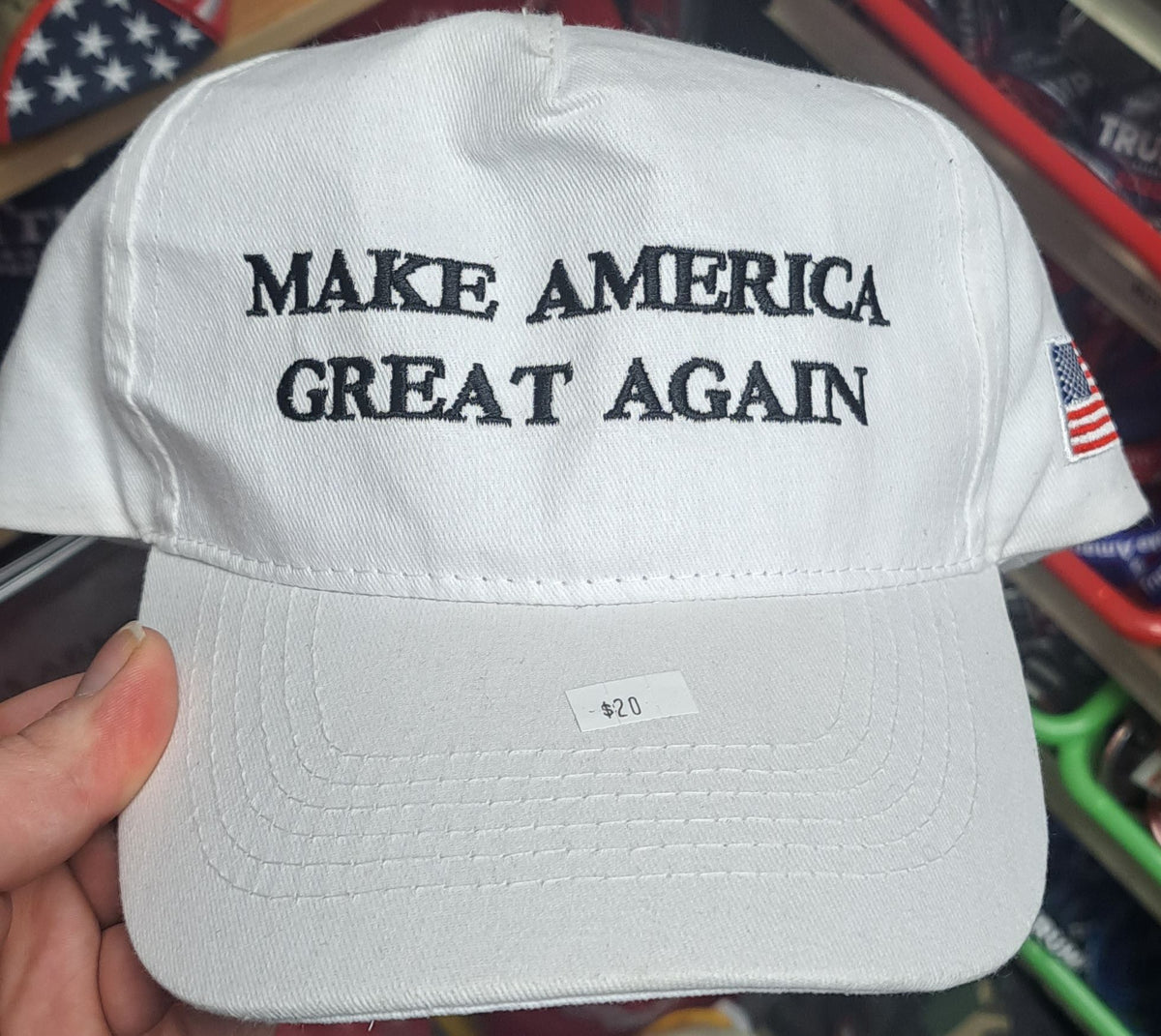 MAKE AMERICA GREAT AGAIN HAT AMAZON visual data 5