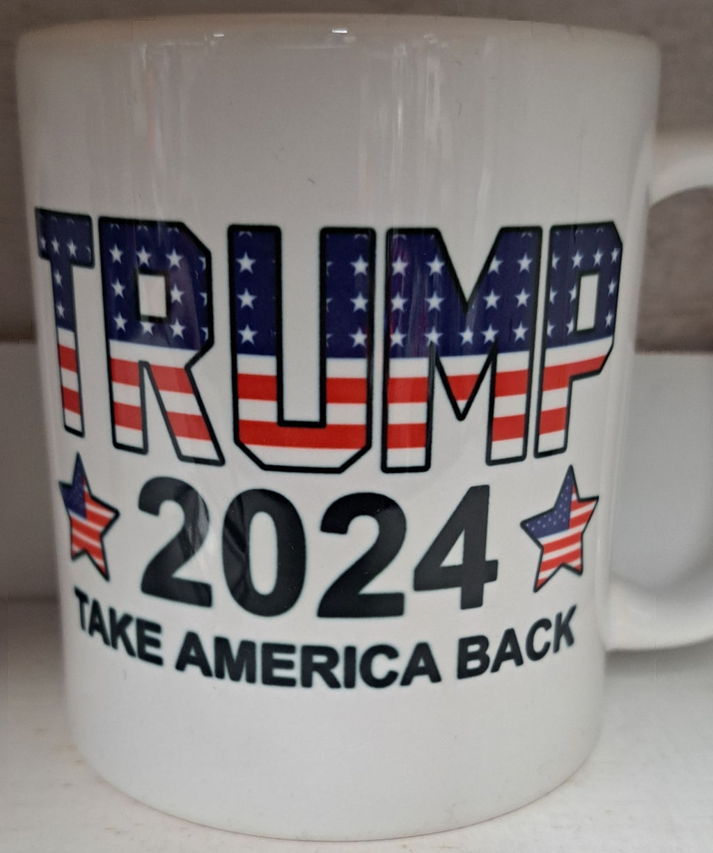 Trump Take America Back Flag Edition Mug 2024