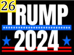 Trump 2024 (Black)