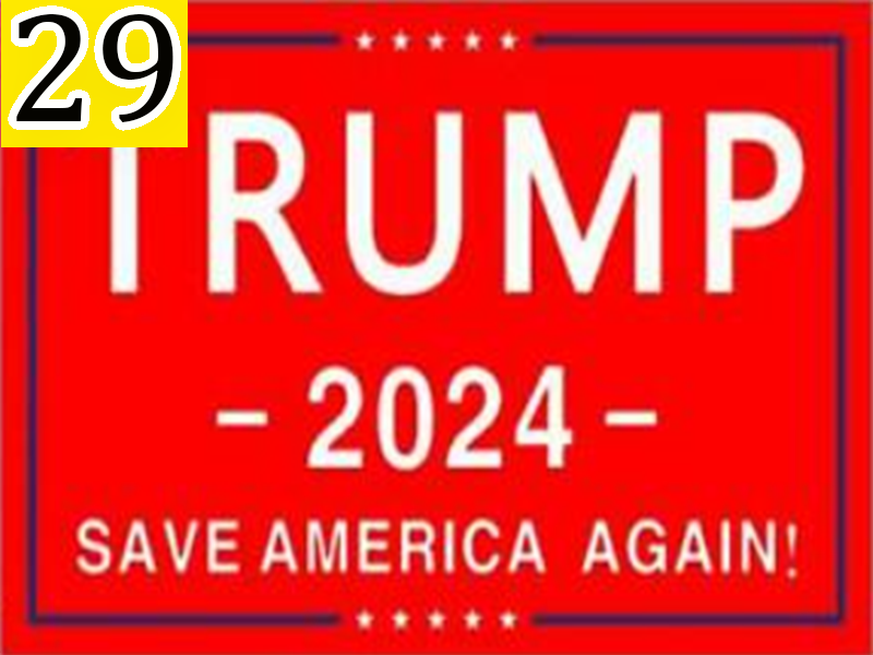 Trump 2024 Save America Again Flag