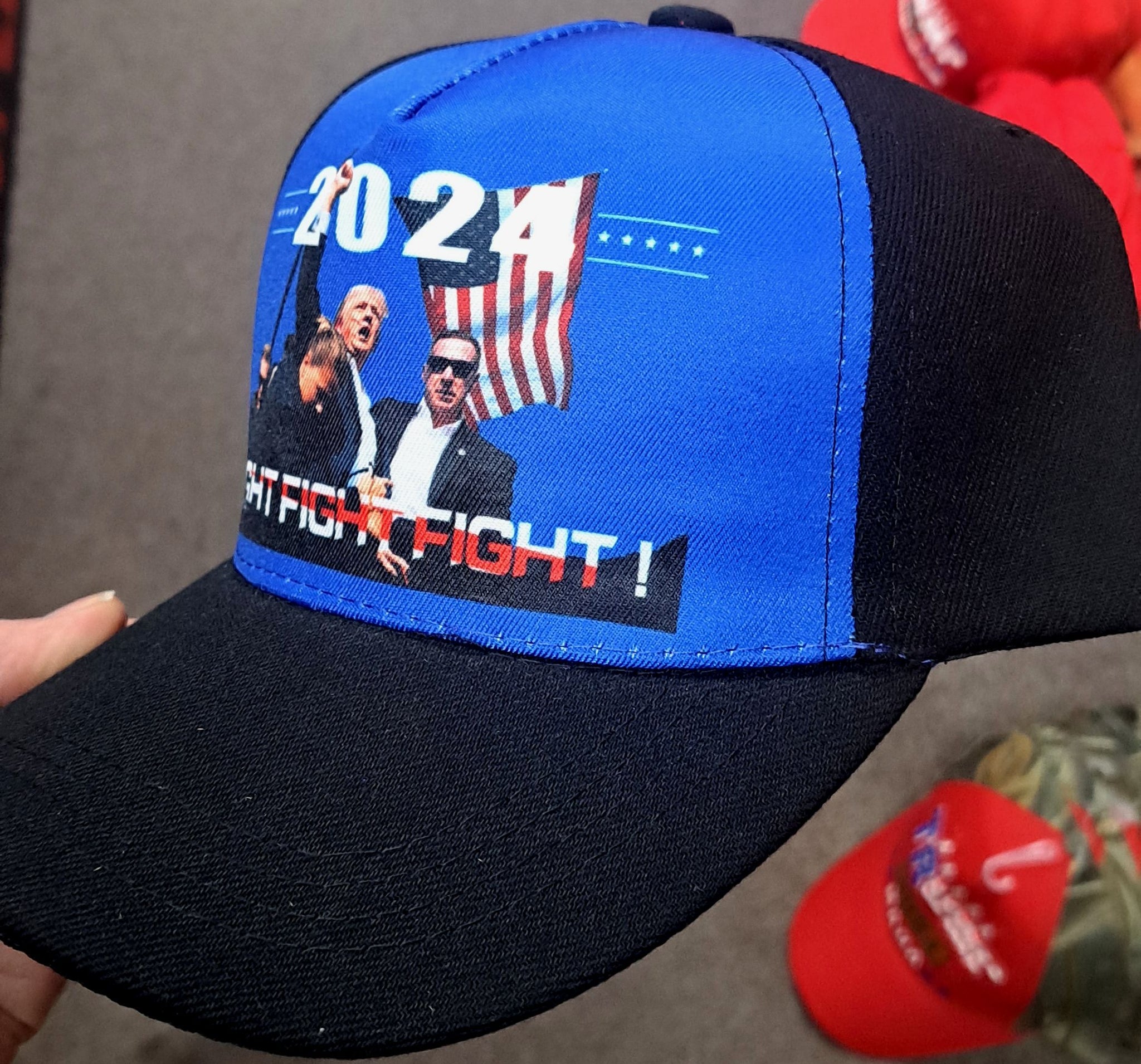 Trump 2024 Fight Fight Fight Hat – Trump Gear - Signs, Flags and More!