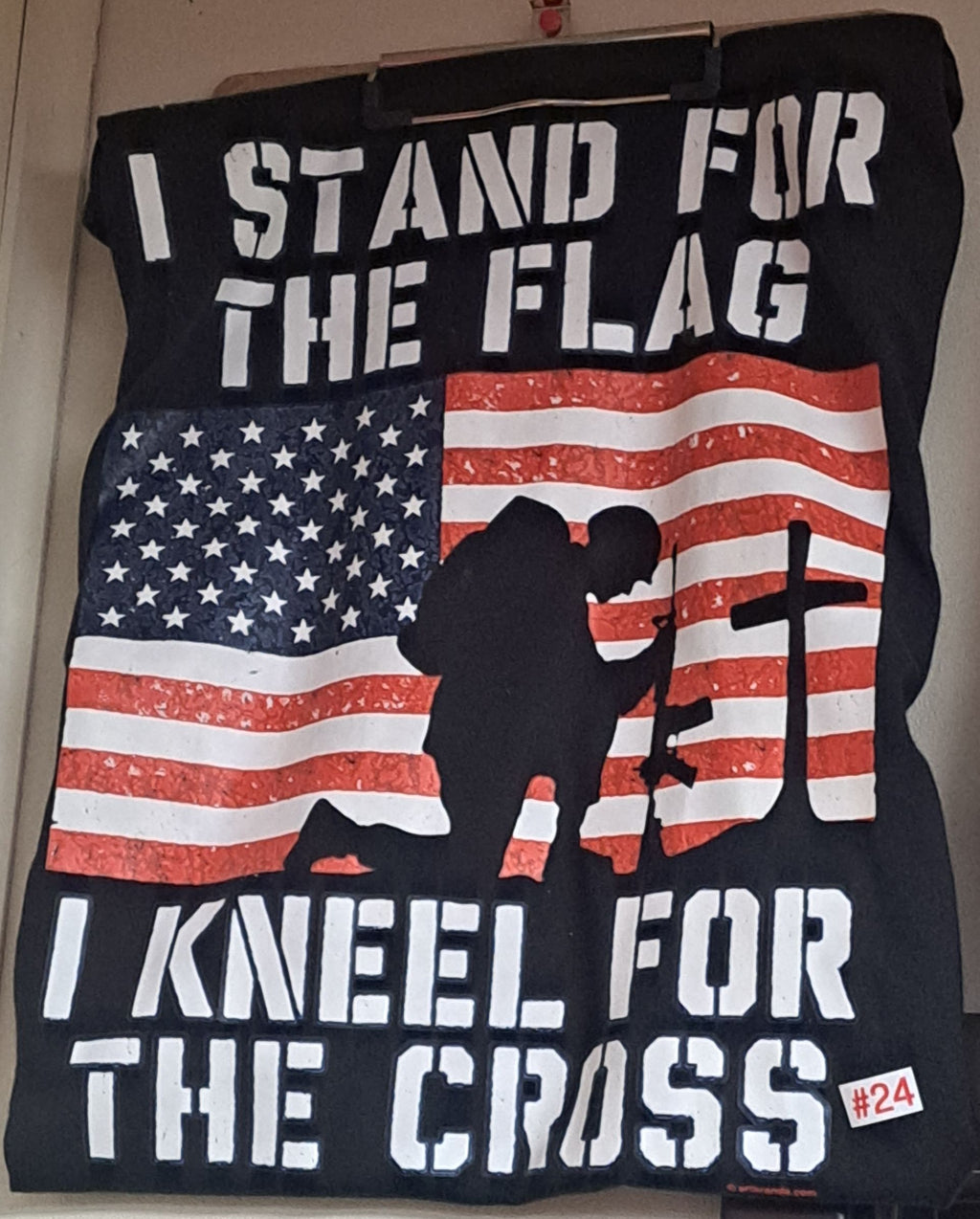 I Stand For The Flag, Kneel For The Cross T-Shirt