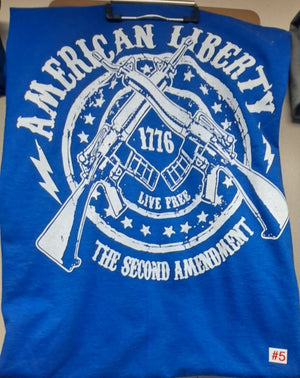 American Liberty 2nd Amendment T-Shirt