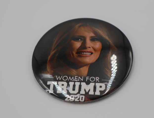 Melania Women for Trump Button 3" pin