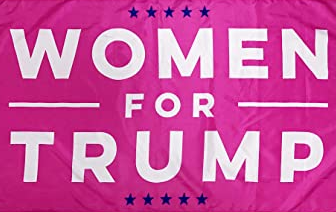 3x5 Women for Trump Pink Flag