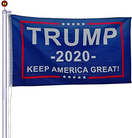Trump 2020 Classic Blue Keep America Great Flag