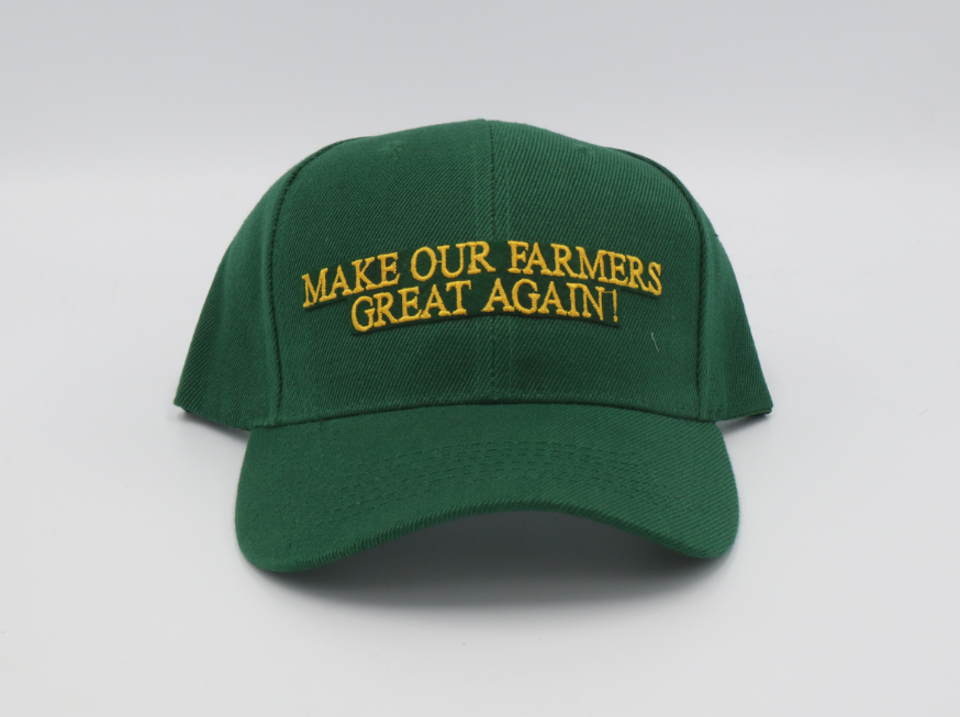 "Make Our Farmers Great Again!" Trump hat